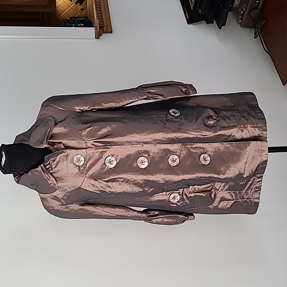 Iridescent Bronze-Brown Dress Jacket